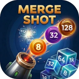 Merge Shot: Ball 2048